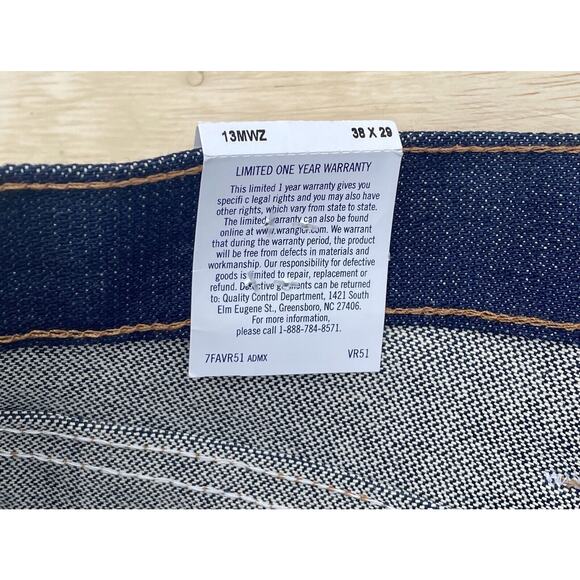 Vintage Y2K Wrangler 13MWZ Pro Rodeo Jeans Men's 38 x 29 Cowboy Cut Heavyweight - Picture 4 of 8